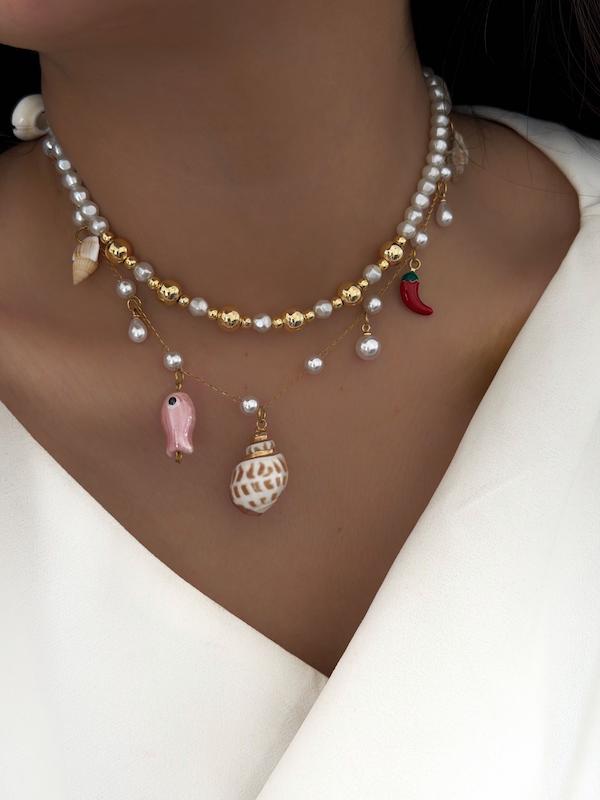 گردنبند تابستونی چارمدار