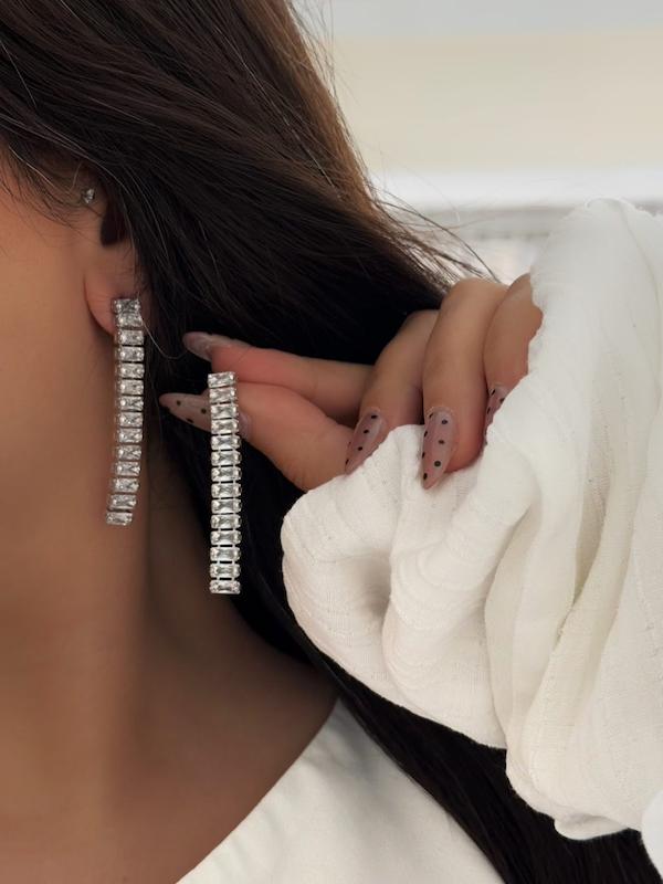 گوشواره تنیسی بلند 