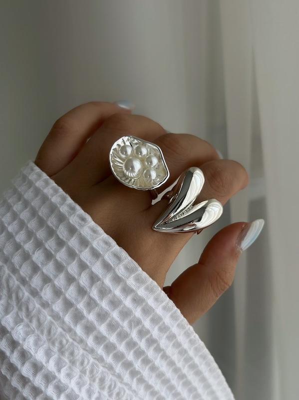 انگشتر قلب و صدف