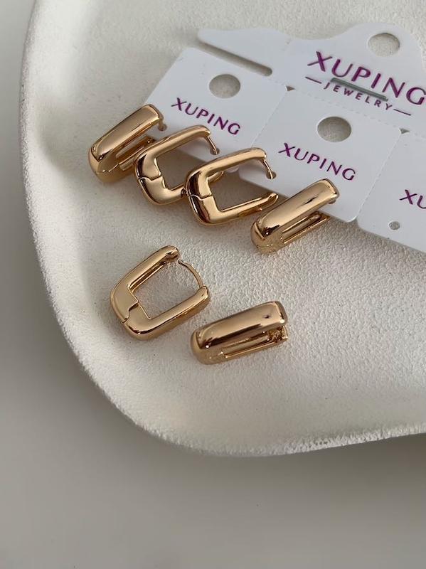 گوشواره مستطیل درشت ژوپینگ