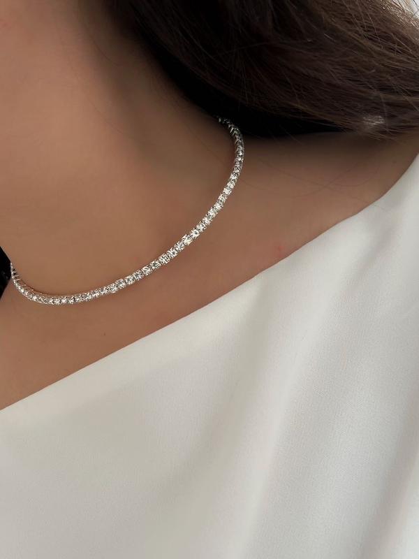 طوق نگینی تک لاین درشت