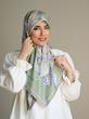 روسری ابریشم ژاکارد وارداتی 