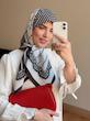 روسری ابریشم توییل وارداتی قواره کوچک 
