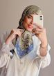 روسری ابریشم توییل وارداتی قواره کوچک 