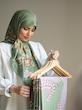 روسری ابریشم ژاکارد وارداتی 