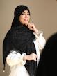 روسری وال کریشه حاشیه دانتل