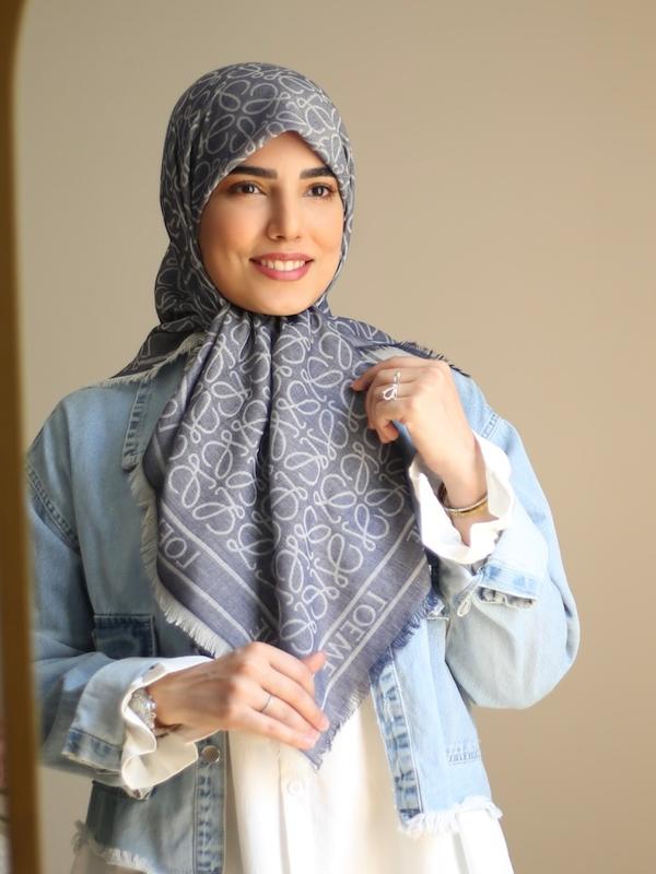 روسری نخ مودال واراداتی