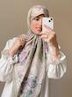 روسری ابریشم ژاکارد بهارناز