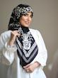 روسری ابریشم ژاکارد وارداتی