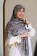 روسری نخ تافته وارداتی ال‌وی