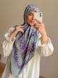 روسری ابریشم توییل شکوفه