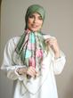 روسری ابریشم ژاکارد سلین(رنگبندی)
