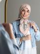 روسری ابریشم توییل پروانه