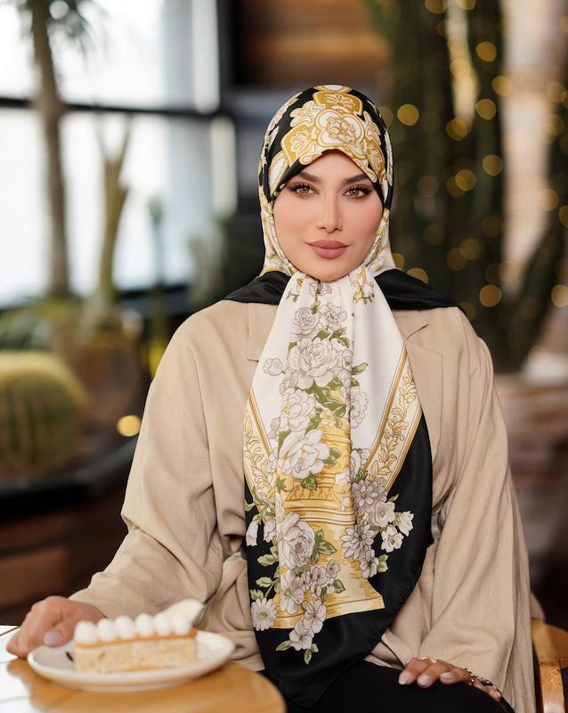روسری ابریشم توییل
