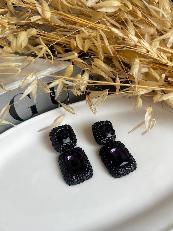 گوشواره مشکی 