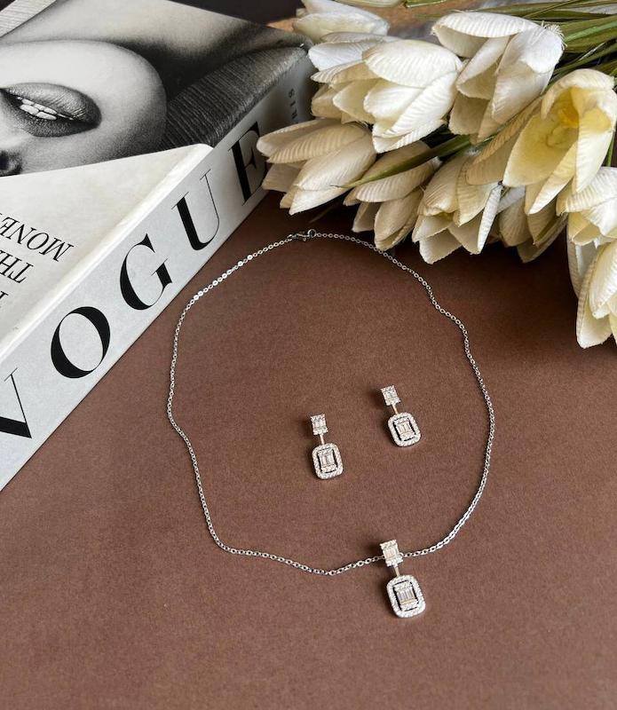 نیم ست جواهری 