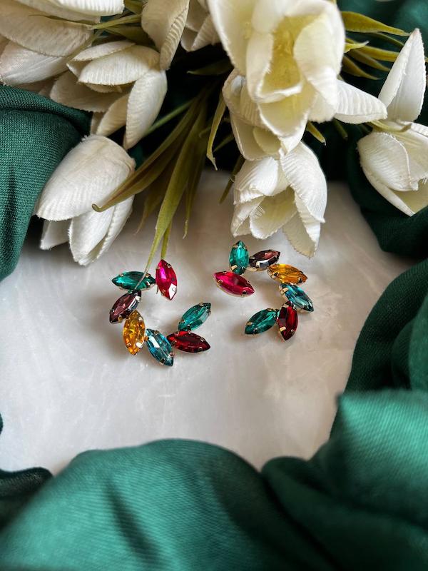 گوشواره رنگی 