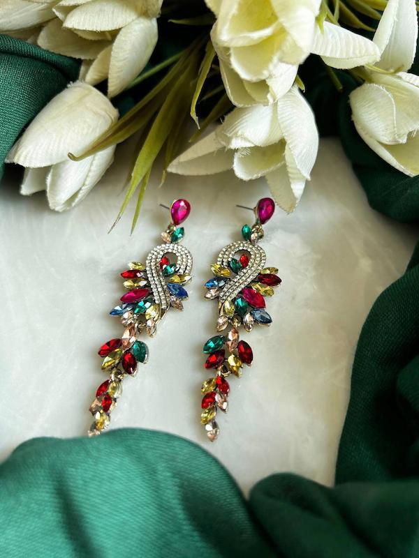 گوشواره رنگی 