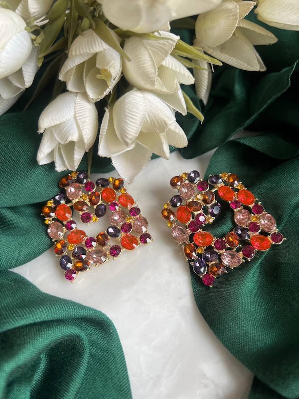 گوشواره رنگی 