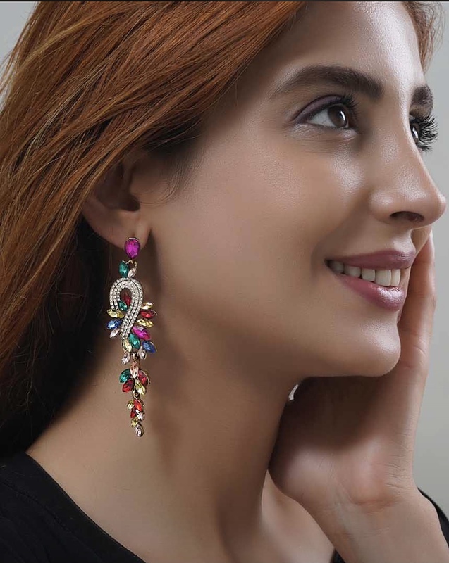 گوشواره جواهری