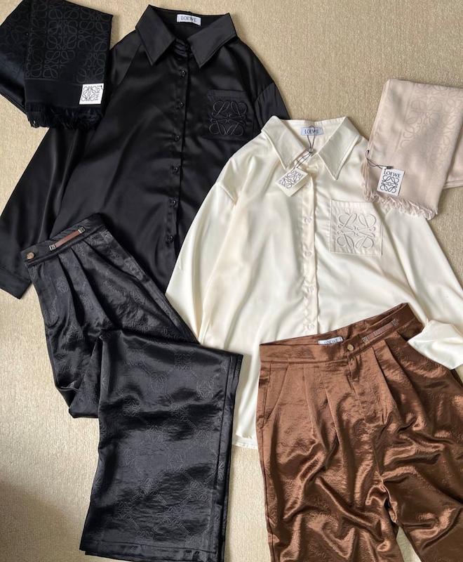 Loewe silk shomiz