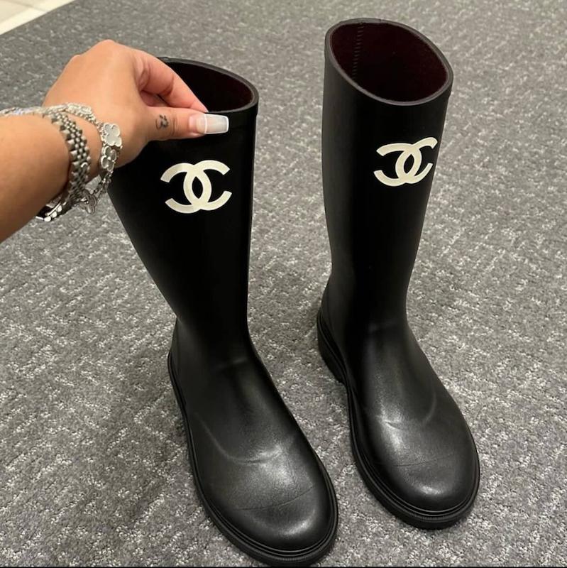 Chanel rainboot