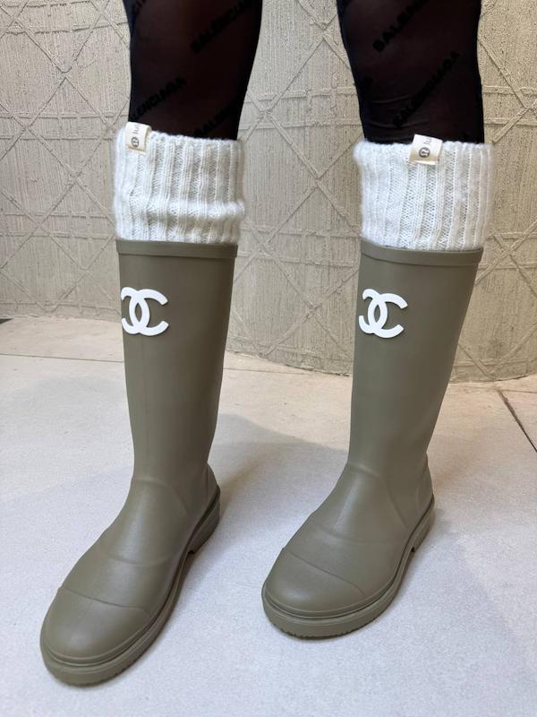 Chanel rainboot