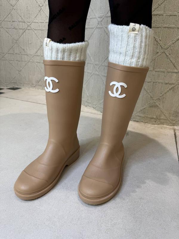 Chanel rainboot