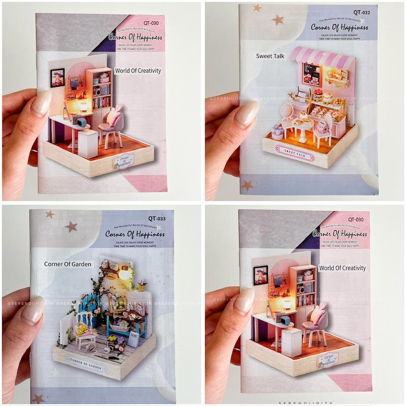 پازل بوک نوک سه بعدی مینیاتوری cuteeRoom