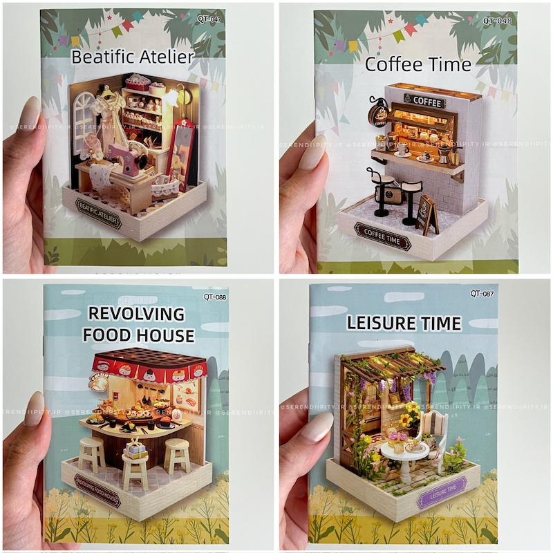 پازل بوک نوک سه بعدی مینیاتوری cuteeRoom