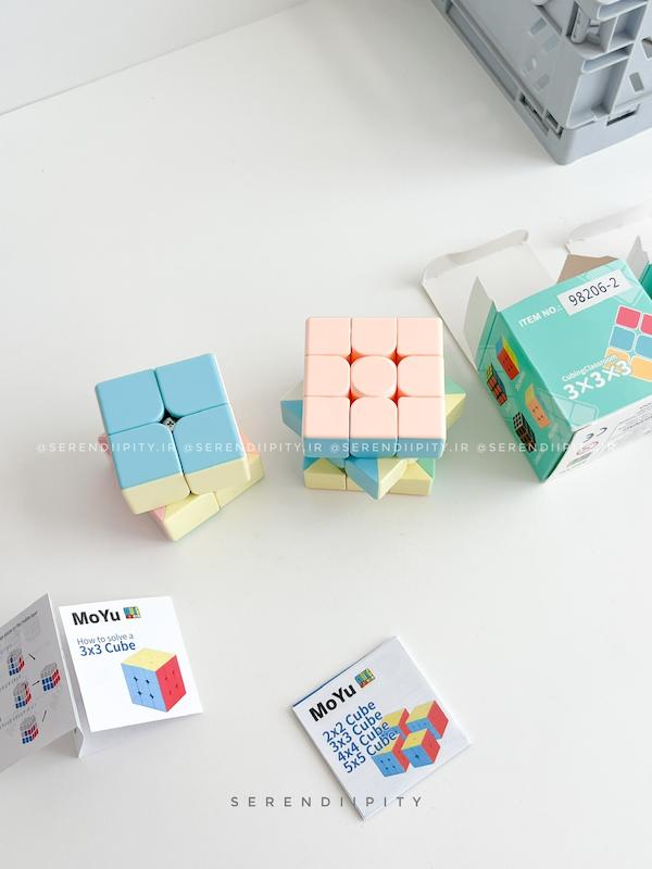 روبیک وارداتی MoYu پاستلی