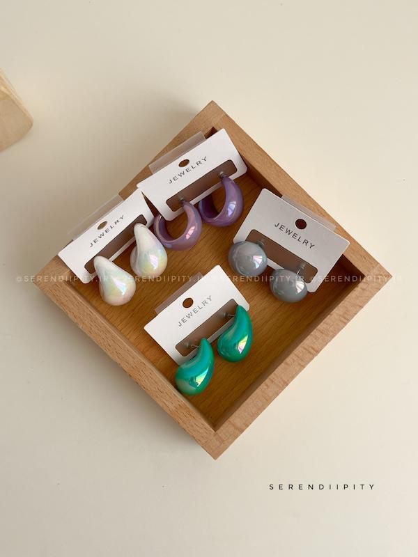 پک گوشواره آبنباتی کروم