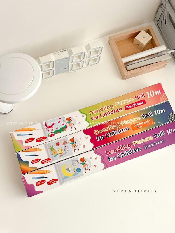 نقاشی رولی 10 متری رنگ آمیزی کودکان