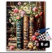 تابلو آبرنگ شماره‌دار ۴۰×۵۰ | کیت کامل نقاشی با آبرنگ