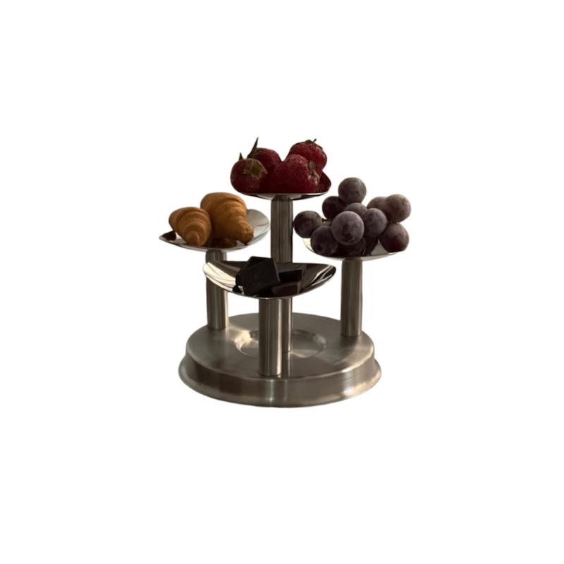 اردو استیل پایه دار 4 خانه