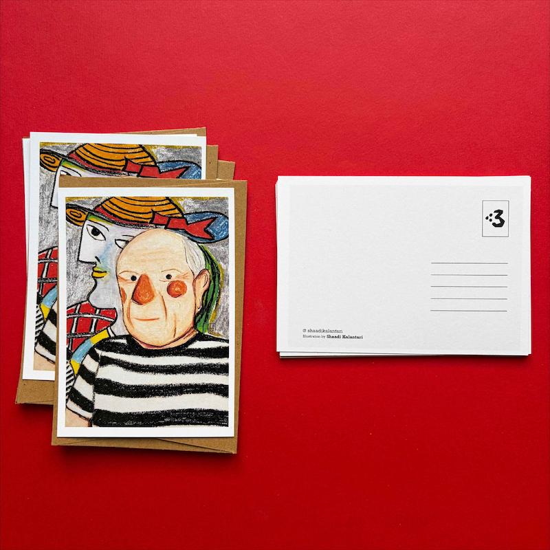 کارت پستال پیکاسو