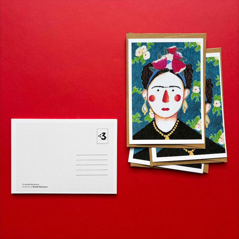 کارت پستال فریدا