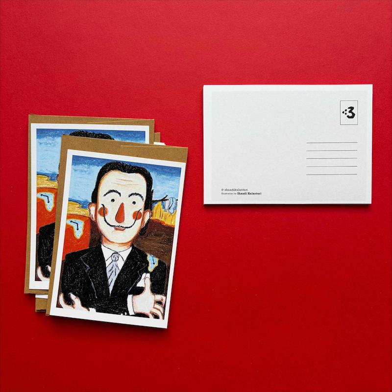 کارت پستال دالی