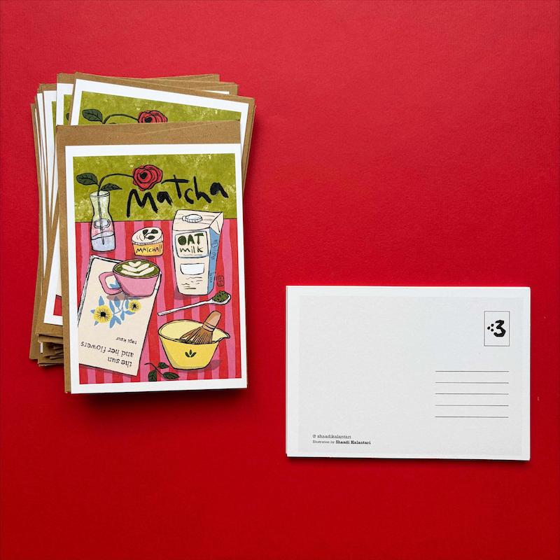 کارت پستال ماچا