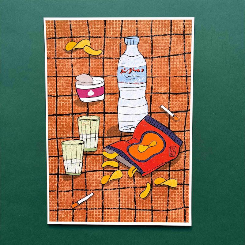 پوستر عرق سگی