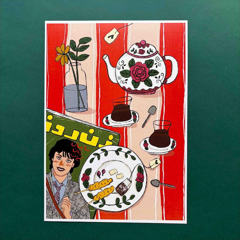 پوستر چای لاورز