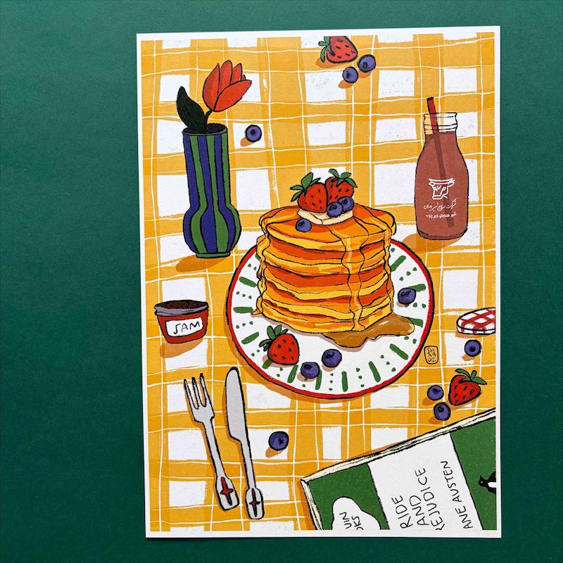 پوستر پن کیک