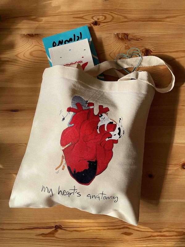 توت‌بگ My heart’s anatomy