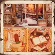 بوک نوک طرح کتابفروشی خاطره ها- bookshop memories