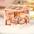 پازل ۳ بعدی روبوتایم طرح شیرینی فروشی-Rolife Tasty Cake Shop DIY Miniature House DW019B