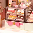 پازل ۳ بعدی روبوتایم طرح شیرینی فروشی-Rolife Tasty Cake Shop DIY Miniature House DW019B