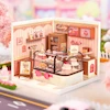 پازل ۳ بعدی روبوتایم طرح شیرینی فروشی-Rolife Tasty Cake Shop DIY Miniature House DW019B