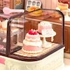 پازل ۳ بعدی روبوتایم طرح شیرینی فروشی-Rolife Tasty Cake Shop DIY Miniature House DW019B