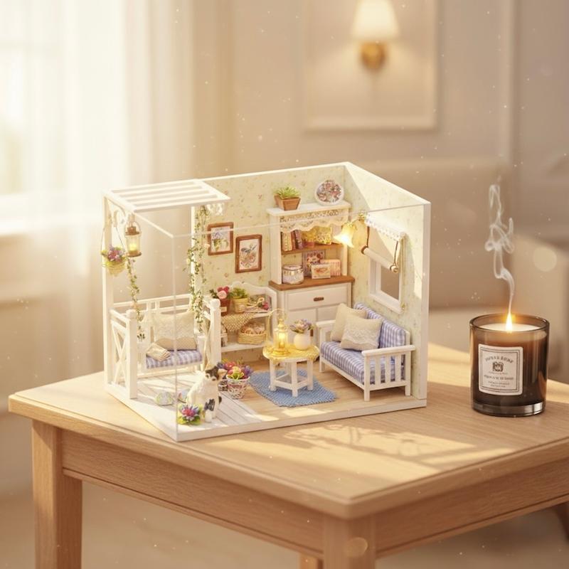 پازل ۳ بعدی طرح خاطرات بچه گربه - Kitten Dairy DIY