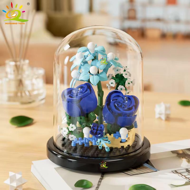 لگو گل رز آبی